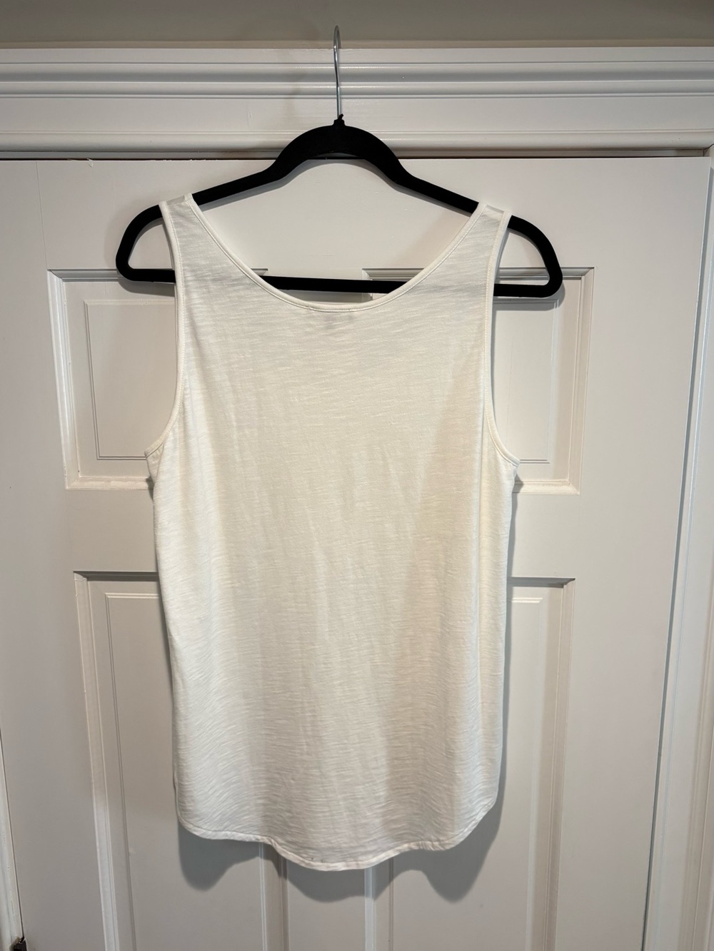 NWT Lilla P Large White Scoop Neck Tank Top - Picture 8 of 10